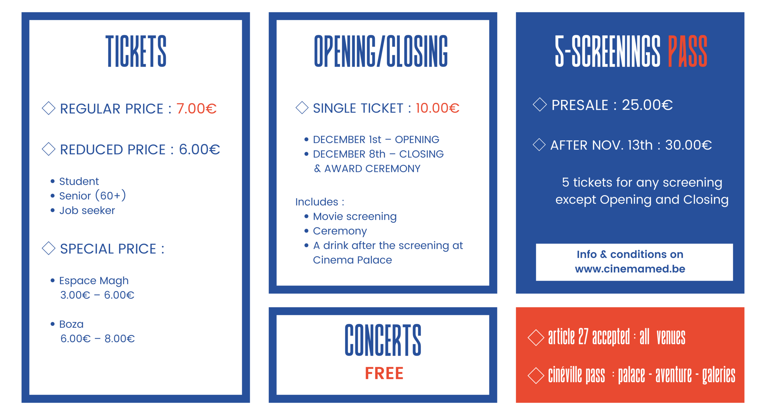 Cinemamed Tickets 2023 Cinemamed Tickets 2023